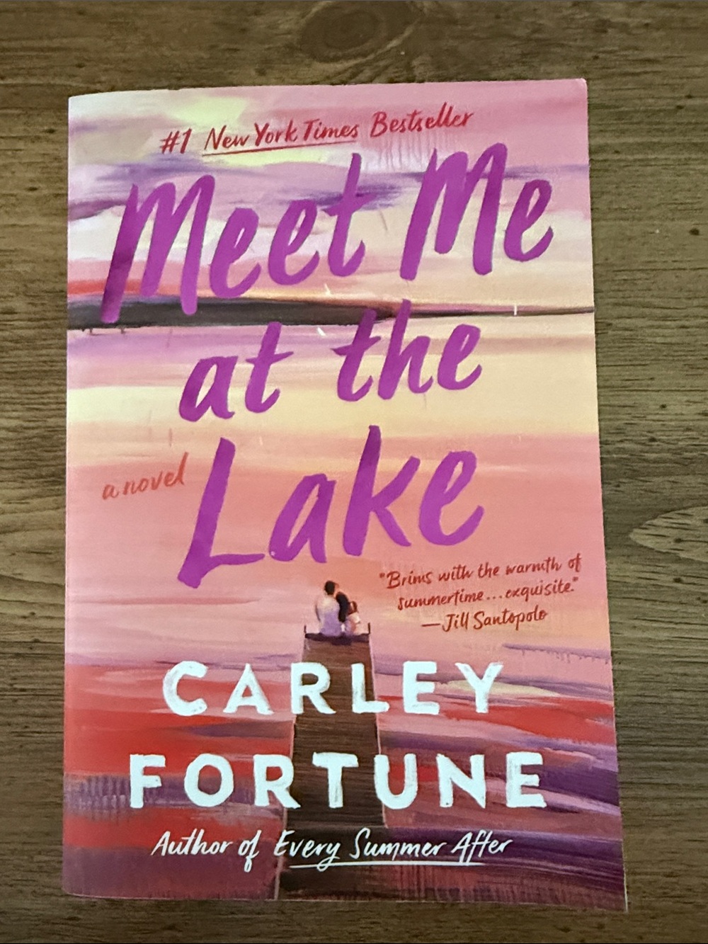 Meet Me at the Lake — Pink Paperback Novel